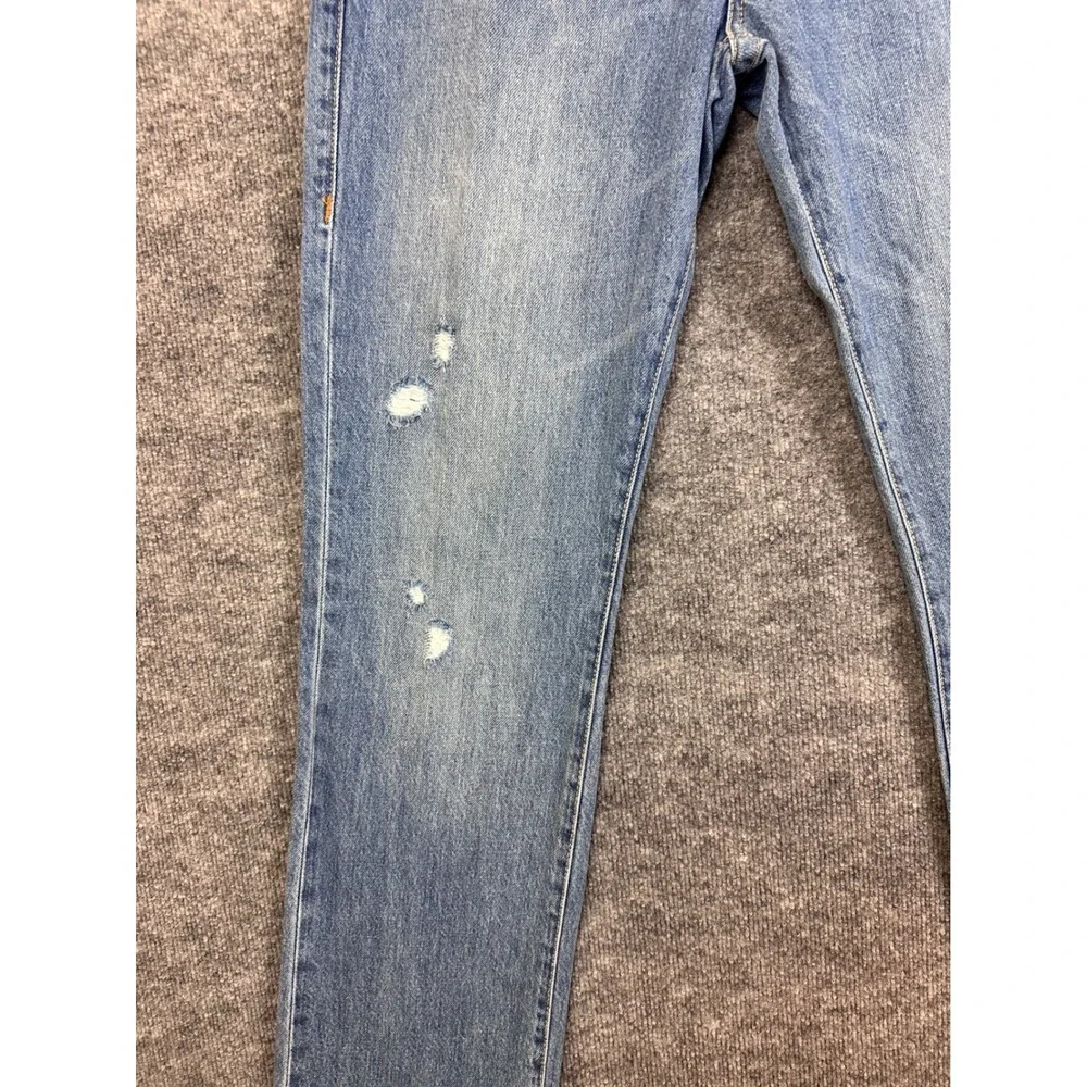True Religion Ricky Relaxed Straight Distressed Jeans Size 31